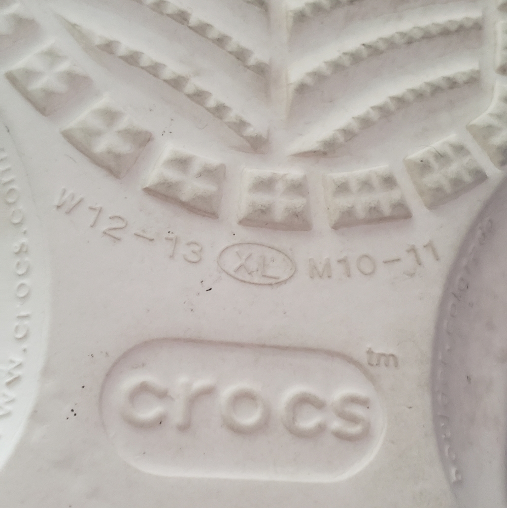 Crocs Sz 12-13 Women's/10-11 Men - Picture 4 of 7